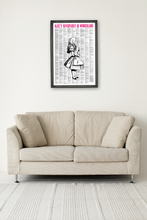 Load image into Gallery viewer, Alice in Wonderland (Traditional) Full Novel Text Print