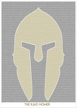 Load image into Gallery viewer, The Iliad Full Novel Text Print