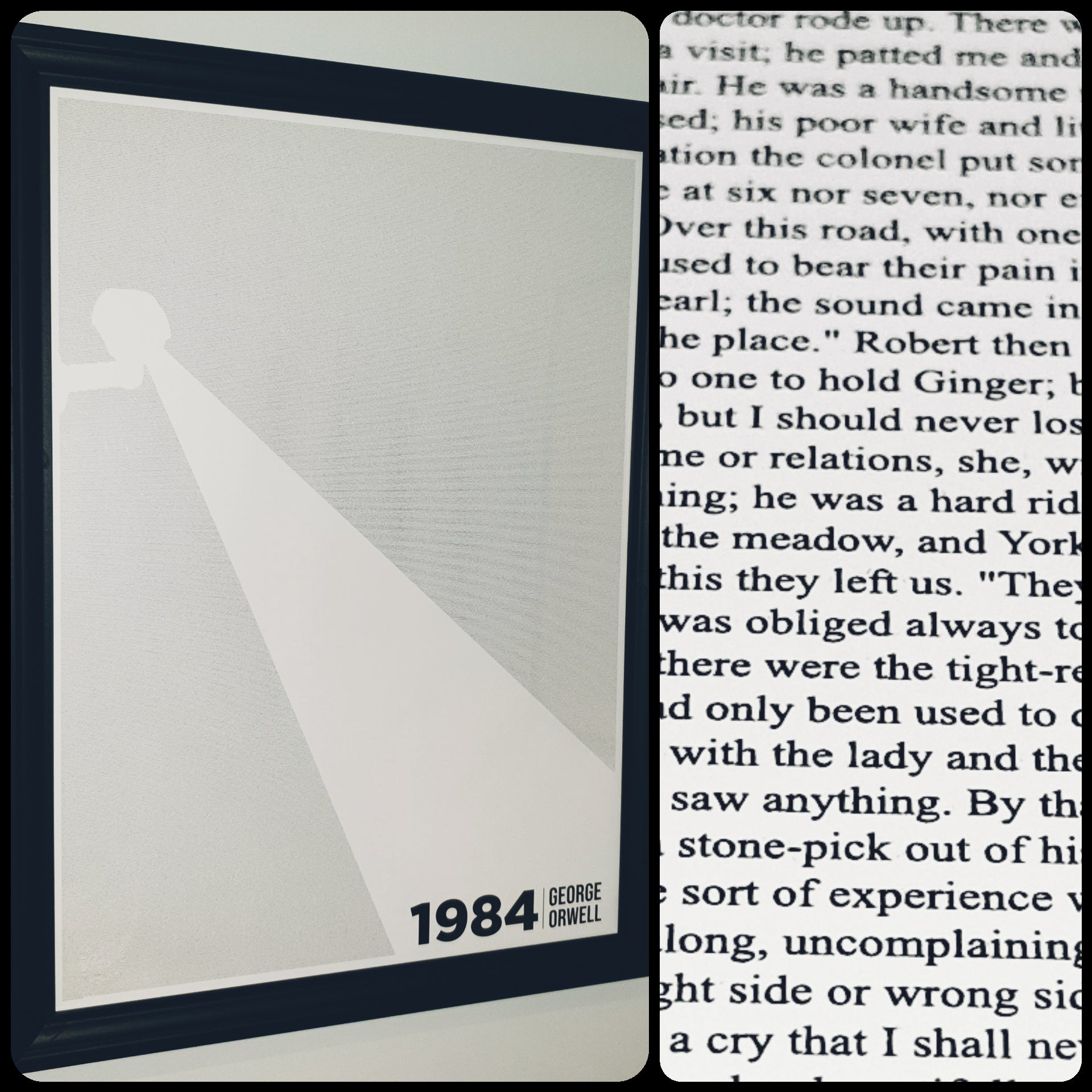 1984 Simple Text 1984 Full Novel Text Print