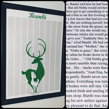 Load image into Gallery viewer, Bambi Full Novel Text Print
