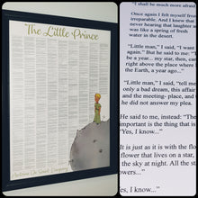 Load image into Gallery viewer, The Little Prince Full Novel Text Print