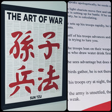 Load image into Gallery viewer, The Art Of War Full Novel Text Print