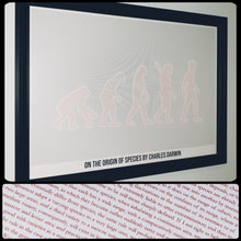 Load image into Gallery viewer, On The Origin Of Species Full Text Print