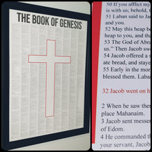 Load image into Gallery viewer, The Book Of Genesis Full Book Text Print