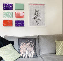 Load image into Gallery viewer, Alice's Adventures In Wonderland Traditional Alice Full Novel Text Print