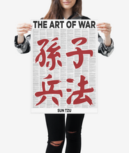 Load image into Gallery viewer, The Art Of War Full Novel Text Print