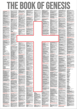 Load image into Gallery viewer, The Book of Genesis Full Book Text Print