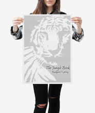 Load image into Gallery viewer, The Jungle Book Tiger Full Novel Text Print