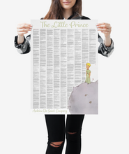 Load image into Gallery viewer, The Little Prince Full Novel Text Print