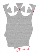 Load image into Gallery viewer, Macbeth Full Play Text Print