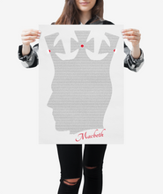 Load image into Gallery viewer, Macbeth Full Play Text Print