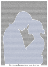 Load image into Gallery viewer, pride and prejudice full novel text poster