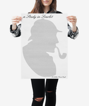 Load image into Gallery viewer, A Study In Scarlet Full Book Text Print