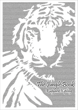 Load image into Gallery viewer, The Jungle Book Tiger Full Novel Text Print