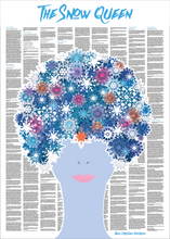 Load image into Gallery viewer, The Snow Queen Full Story Text Print